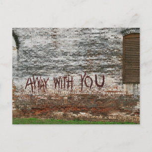 Away with You Postcard