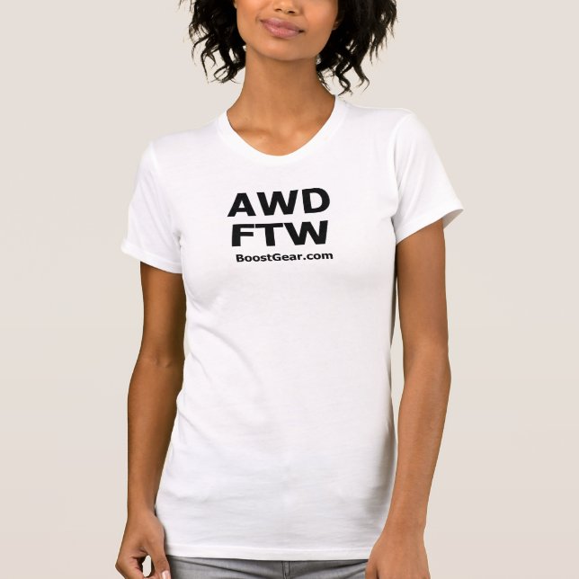 AWD - FTW - Womens Tanktop by BoostGear.com (Front)