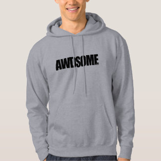 awdsome grey hoodie