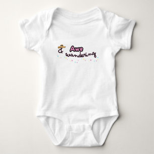 Awe and Wandering baby outfit Bodysuit