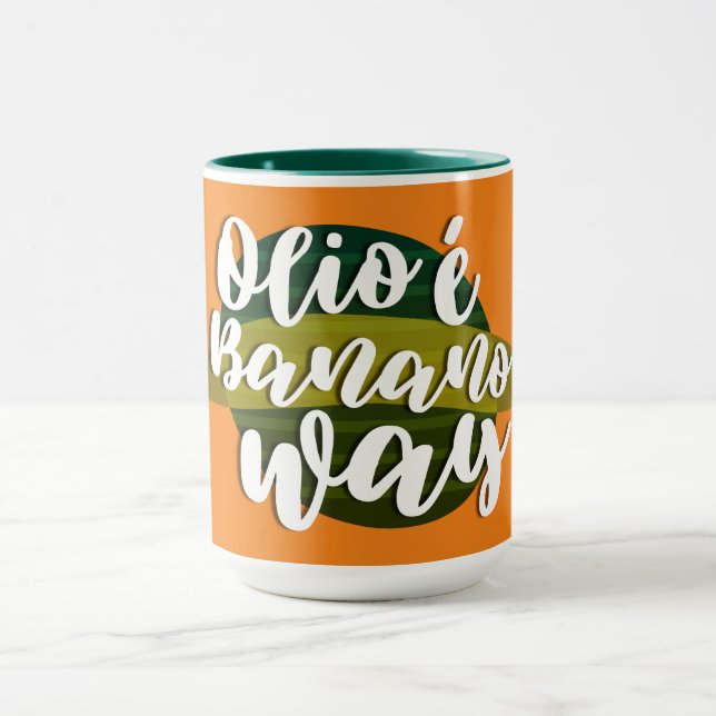 Awe Bay No Know absurd chant Mug (Center)