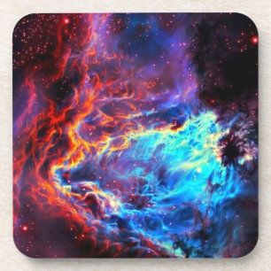 Awe-Inspiring Colour Composite Star Nebula Coaster