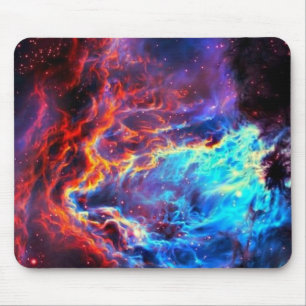 Awe-Inspiring Colour Composite Star Nebula Mouse Mat