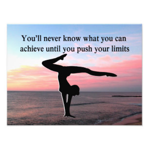 AWE INSPIRING GYMNAST PHOTO PRINT