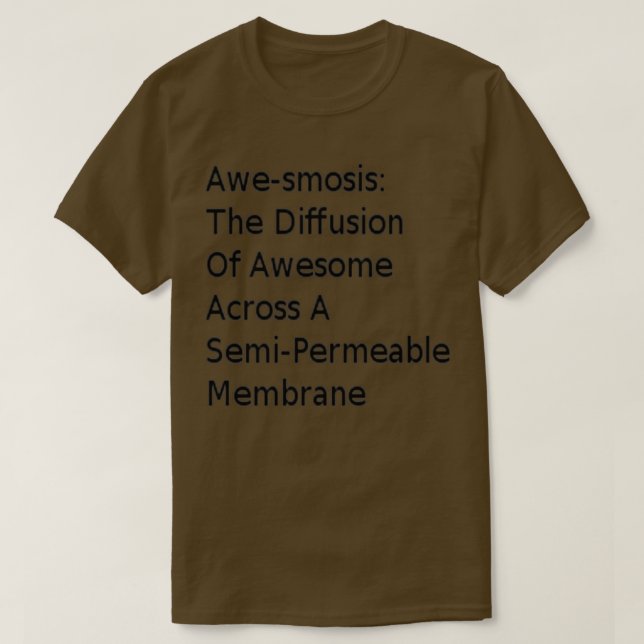 Awesmosis T-Shirt (Design Front)
