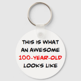 awesome 100 year old coffee mug key ring