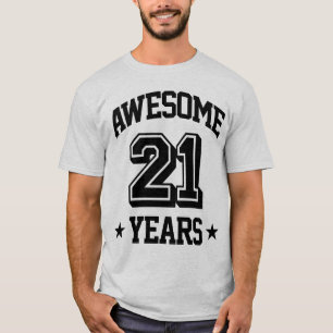 Awesome 21 Years T-Shirt
