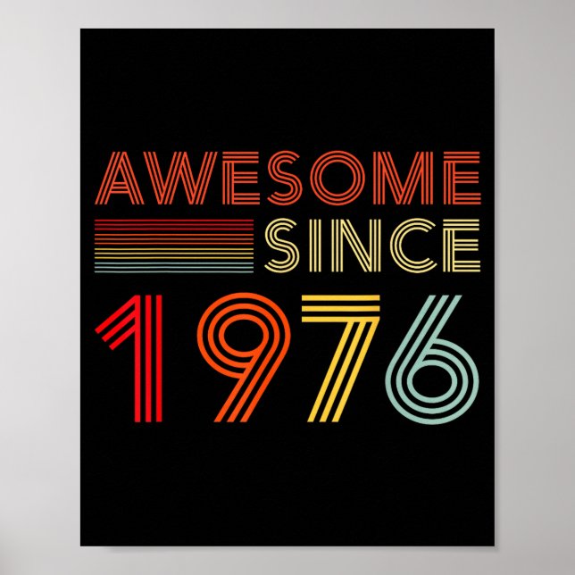Awesome 50 Birthday Decorations Men 50yr 1976 50th (Front)