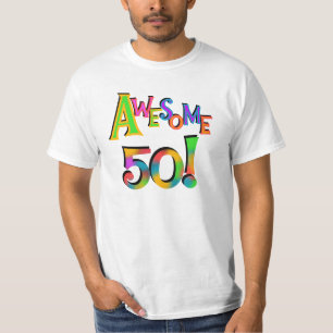 Awesome 50 Birthday T-shirts and Gifts