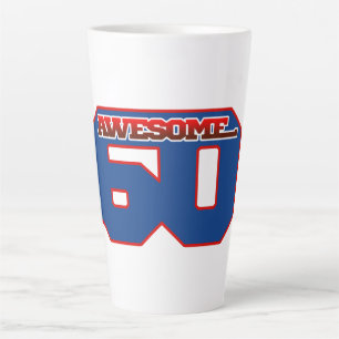 awesome 60 latte mug