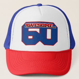 awesome 60 trucker hat