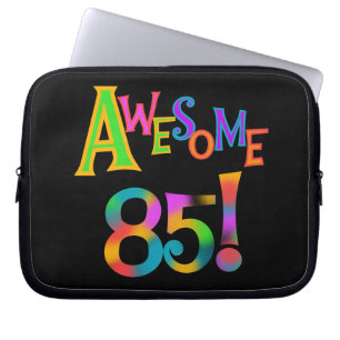 Awesome 85 Birthday T-shirts and Gifts Laptop Sleeve