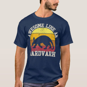 Awesome Aardvark Costume Funny Vintage Anteater An T-Shirt