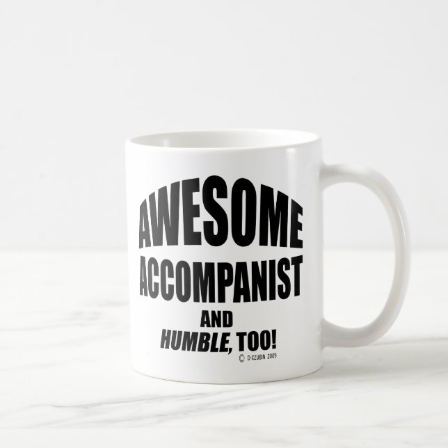Awesome Accompanist Coffee Mug (Right)