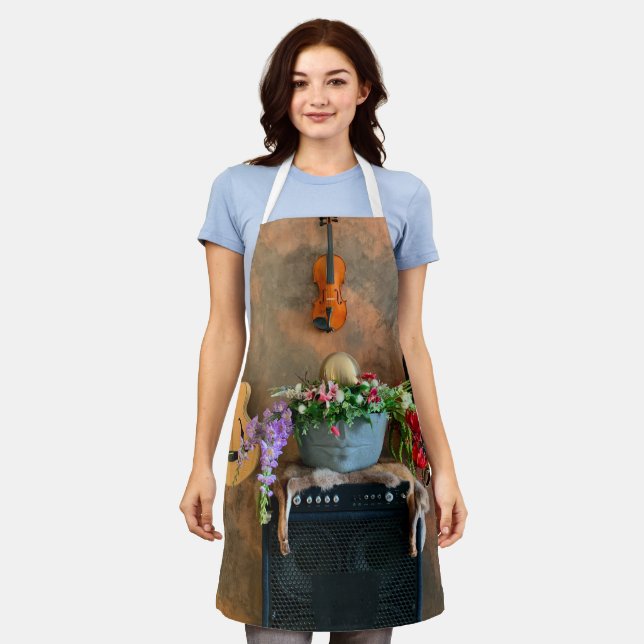 Awesome Acoustic Guitar Apron (Worn)