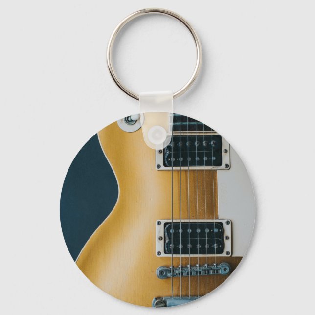 Awesome Acoustic Guitar Key Ring (Front)