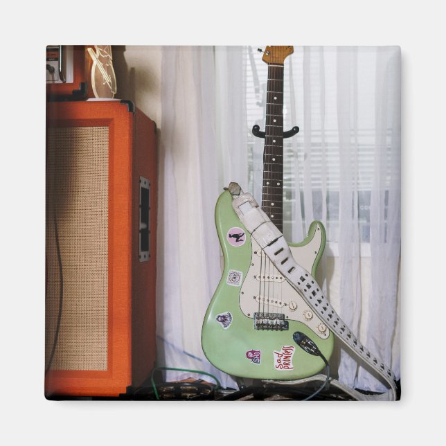 Awesome Acoustic Guitar Magnet (Front)