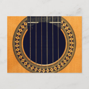 Awesome Acoustic Guitar Postcard