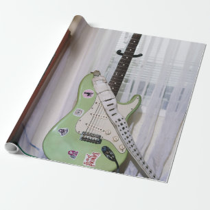 Awesome Acoustic Guitar Wrapping Paper