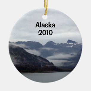 Awesome Alaska! Ceramic Tree Decoration