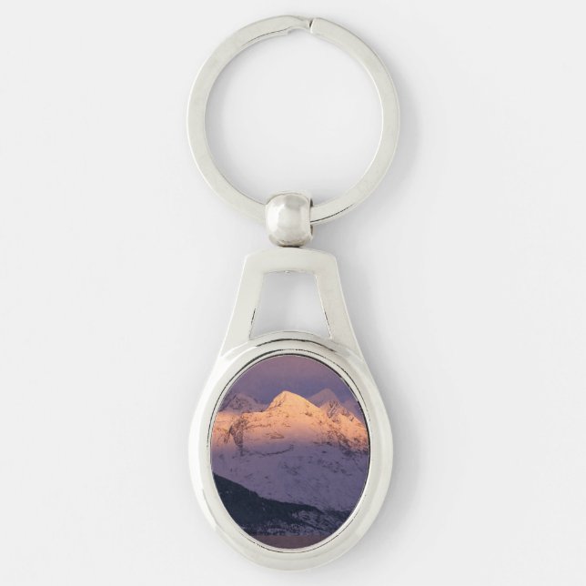Awesome Alpenglow Key Ring (Front)