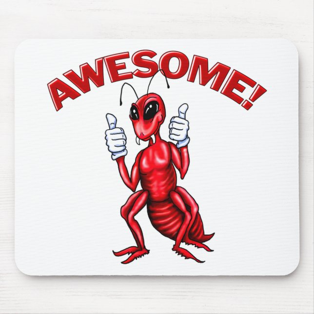 Awesome Ant Mouse Mat (Front)