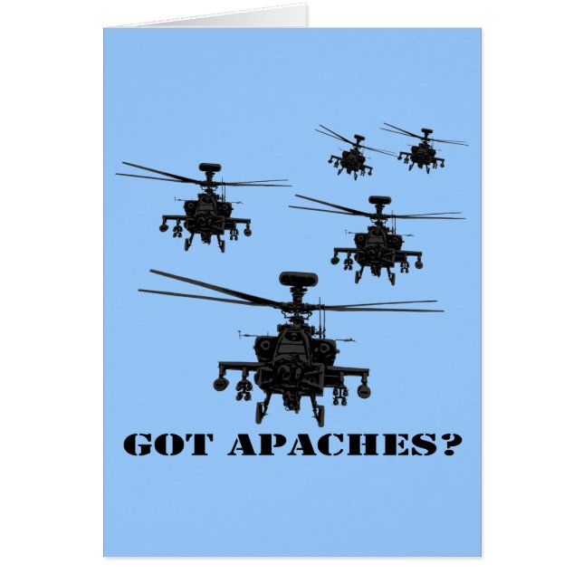 Awesome Apache helicopter (Front)