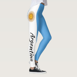 Awesome Argentina Argentinian Flag Leggings