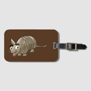 Awesome Armadillo Luggage Tag