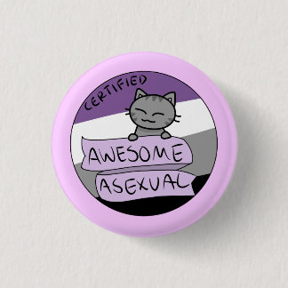 Awesome Asexual 3 Cm Round Badge