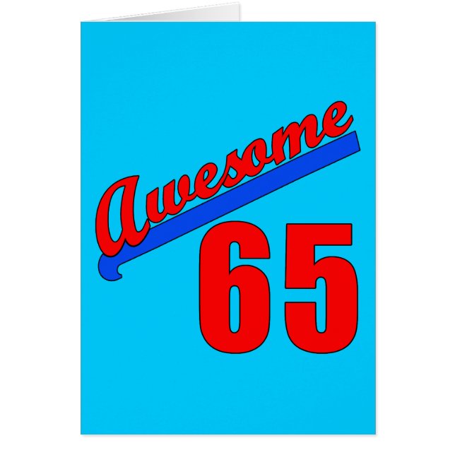 Awesome at 65 Years Old (Front)