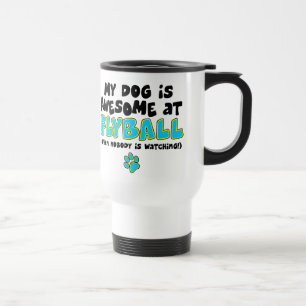 Awesome at Flyball Travel Mug