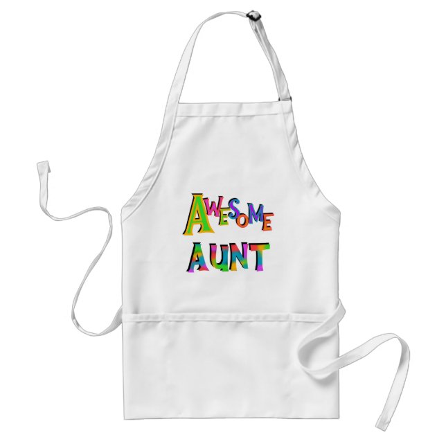 Awesome Aunt T-shirts and Gifts Standard Apron (Front)
