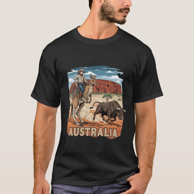 Awesome Australia design T-Shirt (Front)