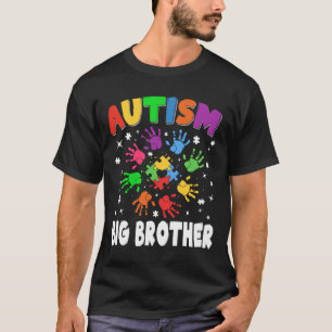 Awesome Autism Big Brother Raising Awareness Famil T-Shirt