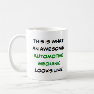 awesome automotive mechanic coffee mug
