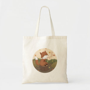 Awesome Autumn: Fox Tote Bag