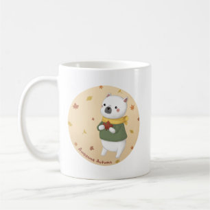Awesome Autumn Illustration Art Coffee Mug