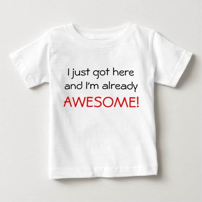 Awesome Baby T-Shirt (Front)