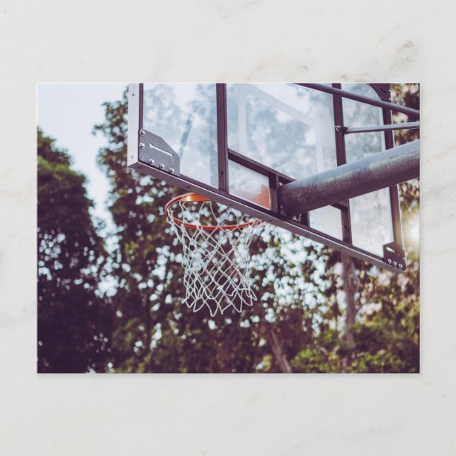 Awesome Basketball Artwork Postcard (Front)