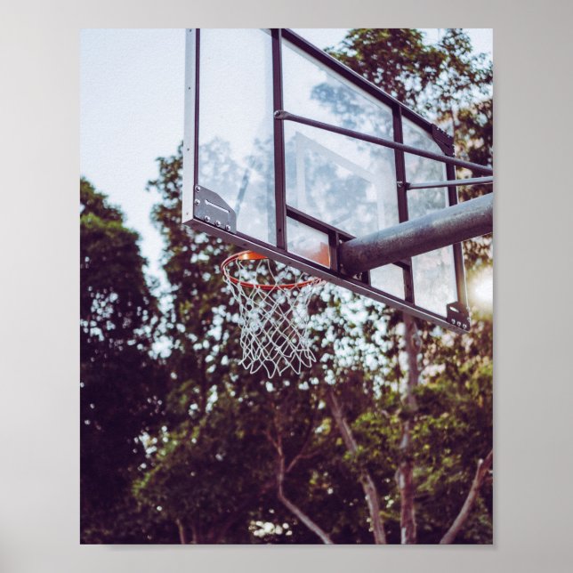 Awesome Basketball Artwork Poster (Front)