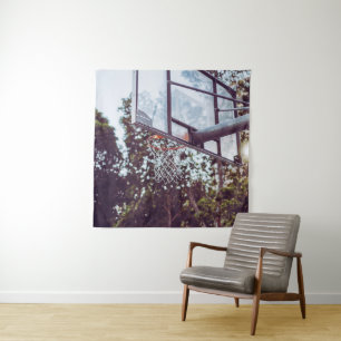 Awesome Basketball Artwork Tapestry