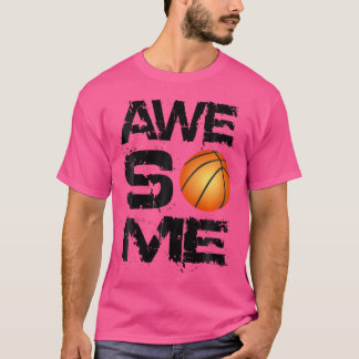 Awesome Basketball Boys Girls Youth Child Hoop Tea T-Shirt