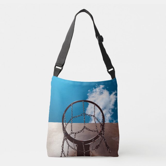 Awesome Basketball Crossbody Bag (Front)