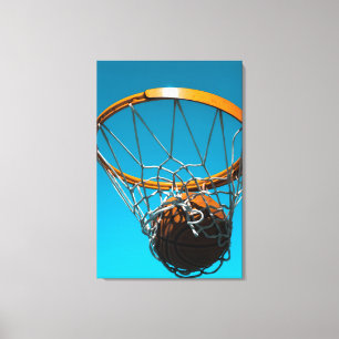Awesome Basketball Design Canvas Print