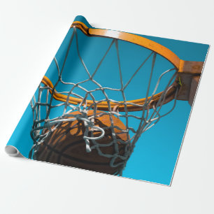 Awesome Basketball Design Wrapping Paper