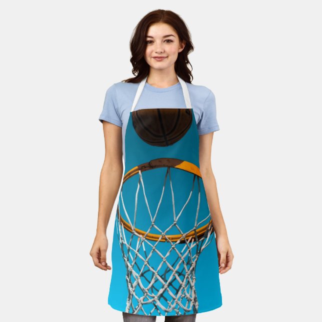 Awesome Basketball Gift Apron (Worn)