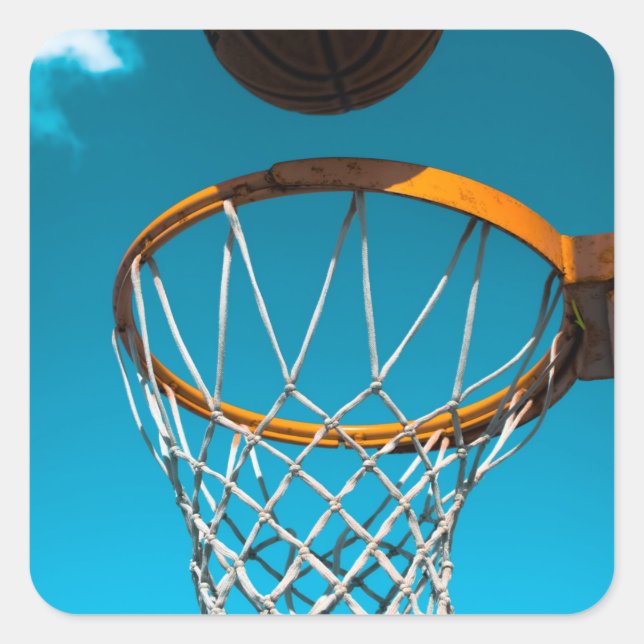 Awesome Basketball Gift Square Sticker (Front)