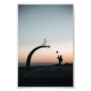 Awesome Basketball Hoop Photo Print