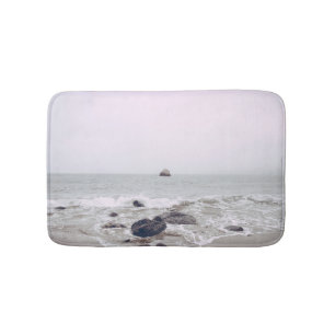 Awesome Beach View Bath Mat